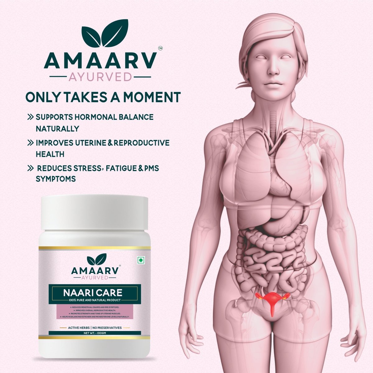 Naari Care Powder - Amaarv Ayurved