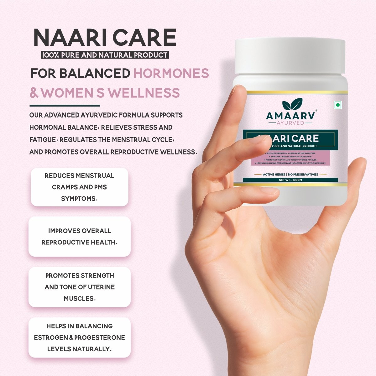 Naari Care Powder - Amaarv Ayurved